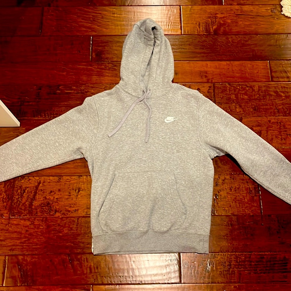 A necessity: Grey Nike Hoodie- size small